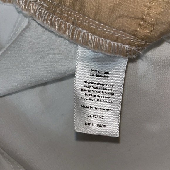 Talbots Simply Flattering Classic White Denim Jeans Size 14P - Picture 6 of 8